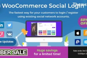 WooCommerce社交登录v2.8.0-WordPress插件