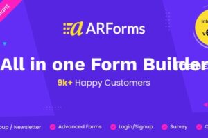 ARForms v6.8.1 + 附加组件包