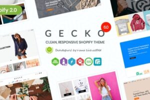 Gecko 6.2.3-响应式Shopify主题-RTL支持