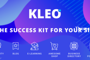 KLEO v5.4.3 – 下一代 WordPress 主题