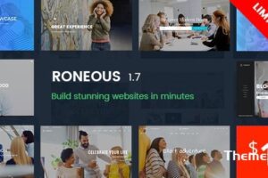 Roneous v2.0.9-创意多用途WordPress主题