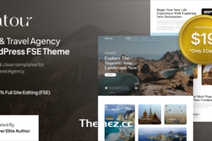 Matour v1.0 – 旅游与旅行社 FSE WordPress 主题