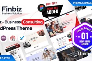 Finbiz v2.1.2 – 咨询业务 WordPress 主题