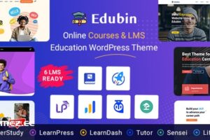 Edubin v9.3.7-教育 LMS WordPress 主题