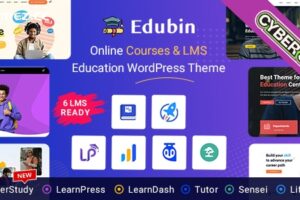 Edubin v9.3.8-教育LMS WordPress主题