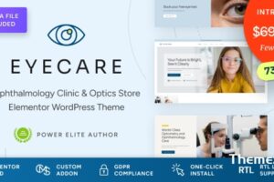 Eye Care v1.0.1 – 眼科诊所和家庭验光师 WordPress 主题