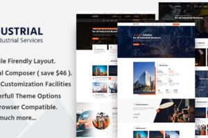 Dustrial v4.0.8-工厂和工业WordPress主题