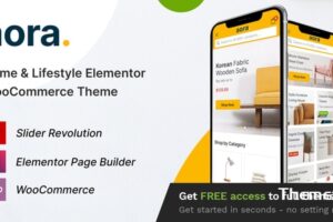 Aora v1.3.3 – 家居和生活方式 Elementor WooCommerce 主题