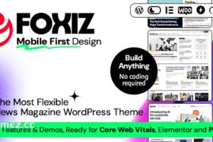 Foxiz v2.5.2 – WordPress 报纸新闻和杂志