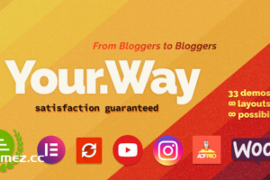 YourWay v1.2.10 – 多概念博客 WordPress 主题