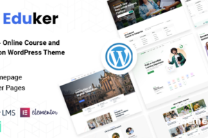 Eduker v1.1.4 – 教育 WordPress 主题