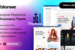 Blonwe v1.1.7 – 多用途 WooCommerce 主题