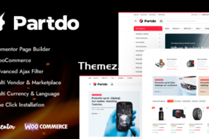 Partdo v1.2.9 – 汽车零部件和工具商店 WooCommerce 主题