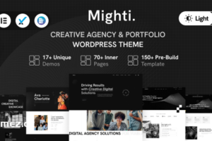 Mighti v1.0.8 – 创意机构和作品集 WordPress 主题