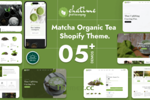 Chatime-抹茶和有机茶商店Shopify主题