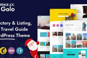 Golo v1.6.7 – 目录和列表，旅行 WordPress 主题