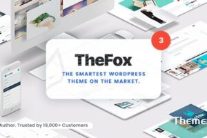 TheFox v3.9.72 – 响应式多用途 WordPress 主题