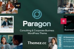 Paragon v1.0 – Consulting & Corporate Business WordPress Theme