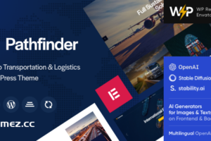 Pathfinder v1.16 -货运与物流WordPress主题