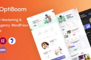 OptiBoom v1.0.5–数字营销和SEO代理WordPress主题