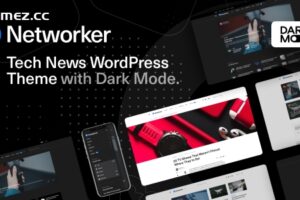 Networker v1.2.0-技术新闻WordPress主题与黑暗模式