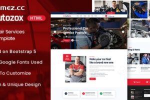 Autozox-汽车维修服务HTML模板