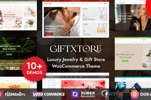 GiftXtore v1.7.3-豪华珠宝和礼品店Elementor WooCommerce WordPress主题