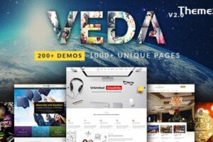 VEDA v4.2-多用途主题