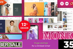 Monki v2.0.3-元素时尚WooCommerce WordPress主题