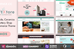 CraftXtore v1.6.4-手工、陶瓷和陶器店WooCommerce主题