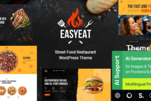 EasyEat v1.6.0-街头美食餐厅WordPress主题