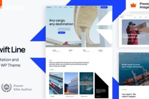 SwiftLine v2.3–运输物流WordPress主题