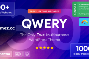 Qwery v3.4.0-多用途商务WordPress和WooCommerce主题+聊天GPT