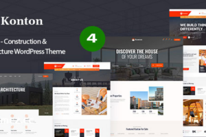 Konton v1.0.3-建筑与架构WordPress主题