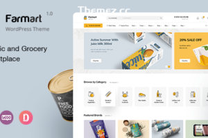 Farmart v1.2.6-有机食品市场WordPress主题