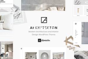 Arkhitekton v1.3.4-现代建筑与室内设计WordPress主题