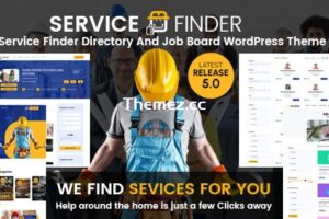 Service Finder v5.0-提供商和业务列表主题