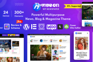 Neeon v3.0.8-WordPress新闻杂志主题