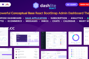 DashLite v1.8.0-React管理仪表板模板