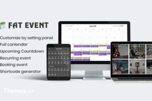 FAT Event v5.15-WordPress活动和日历预订