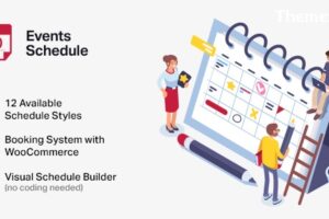 Events Schedule v2.7.0 -事件WordPress插件