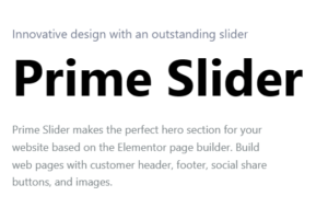 Prime Slider v3.15.5-具有出色滑块的创新设计