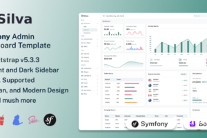 Silva-Symfony管理仪表板模板