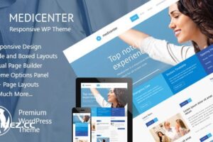 MediCenter v14.9-响应式医疗WordPress主题