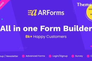 ARForms v6.9-WordPress表单生成器插件