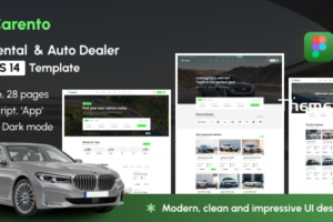 Carento-汽车经销商和租车NextJS模板