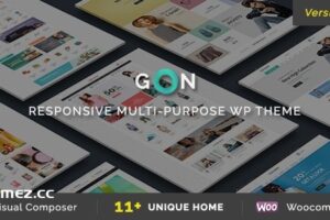 Gon v2.4.0-响应式多用途WordPress主题