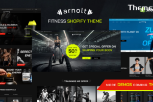 Arnolt v1.2-运动服装和健身器材Shopify主题