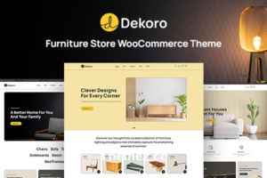 Dekoro v1.0.3-家具店WooCommerce主题