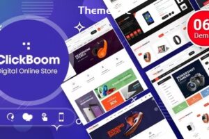 ClickBoom v1.6.21-数字商店WooCommerce WordPress主题